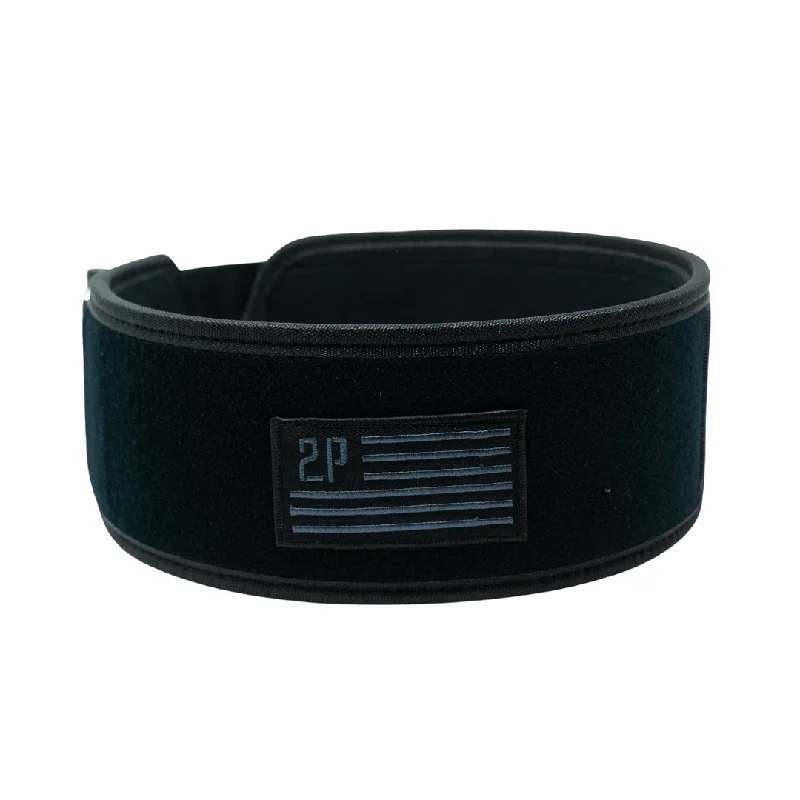 Black Velcro Patch 4" Weightlifting Belt