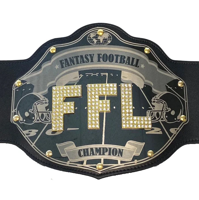 Bling Football Championship Belt