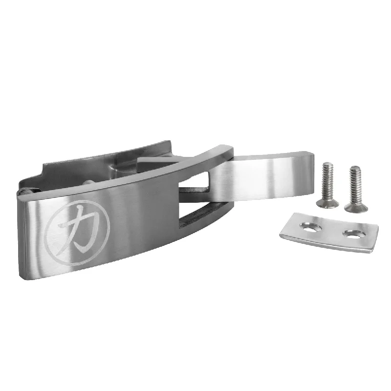 Brushed Steel Lever Buckle - Lifetime Warranty