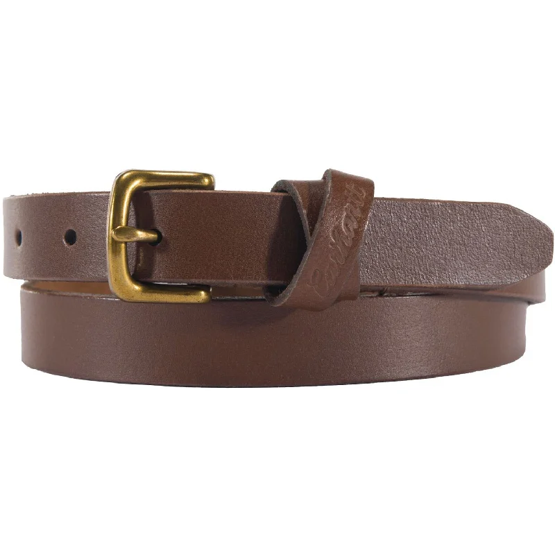 Carhartt Women's Bridle Leather Thin Belt