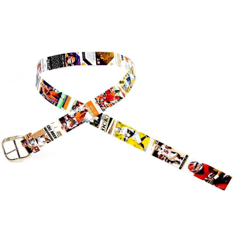 Clemson University Football Card Belt