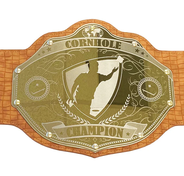 Cornhole Championship Belt - Custom Text