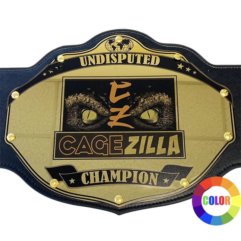 Custom Championship Belt with Color Tech