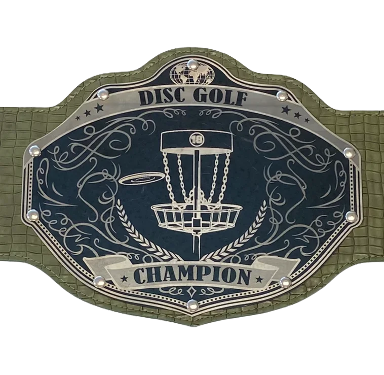 Disc Golf Championship Belt - Custom Text