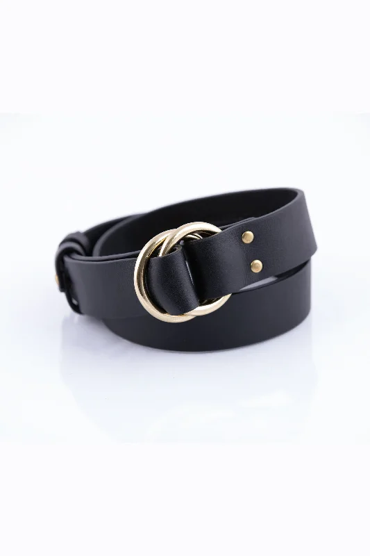 Slim Double Ring Belt