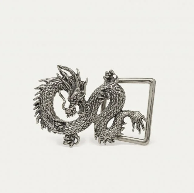 Dragon Buckle Silver