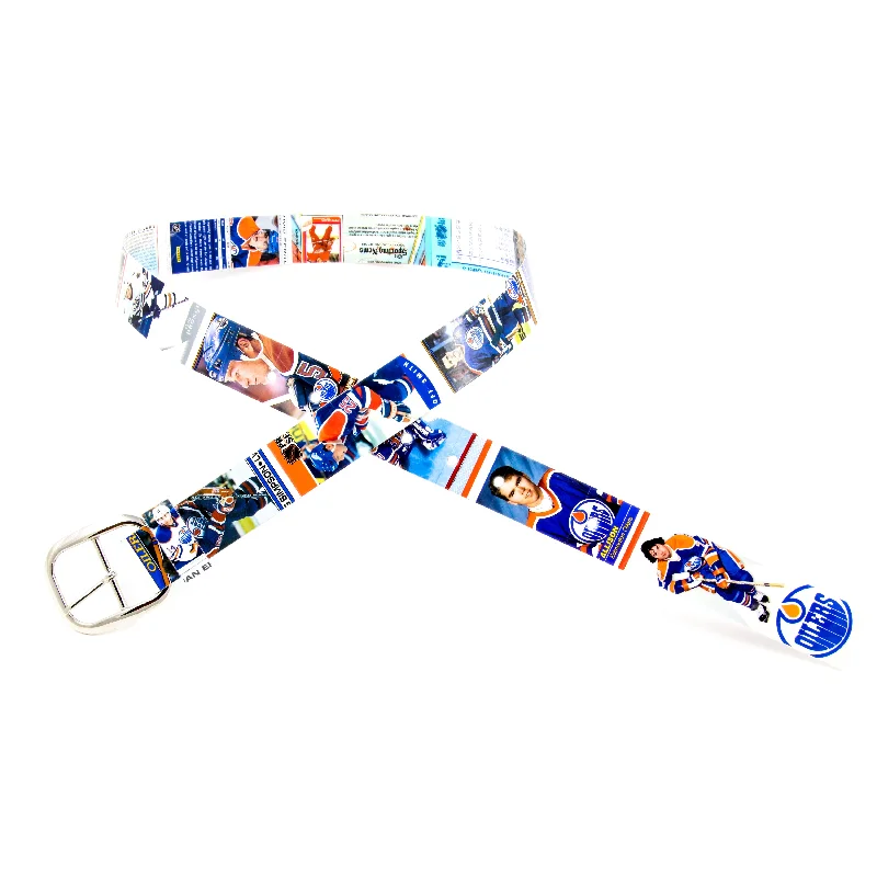 Edmonton Oilers Hockey Card Belt