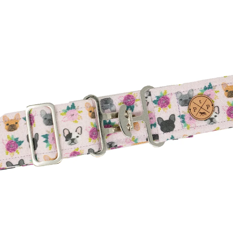 Floral Frenchie Belt