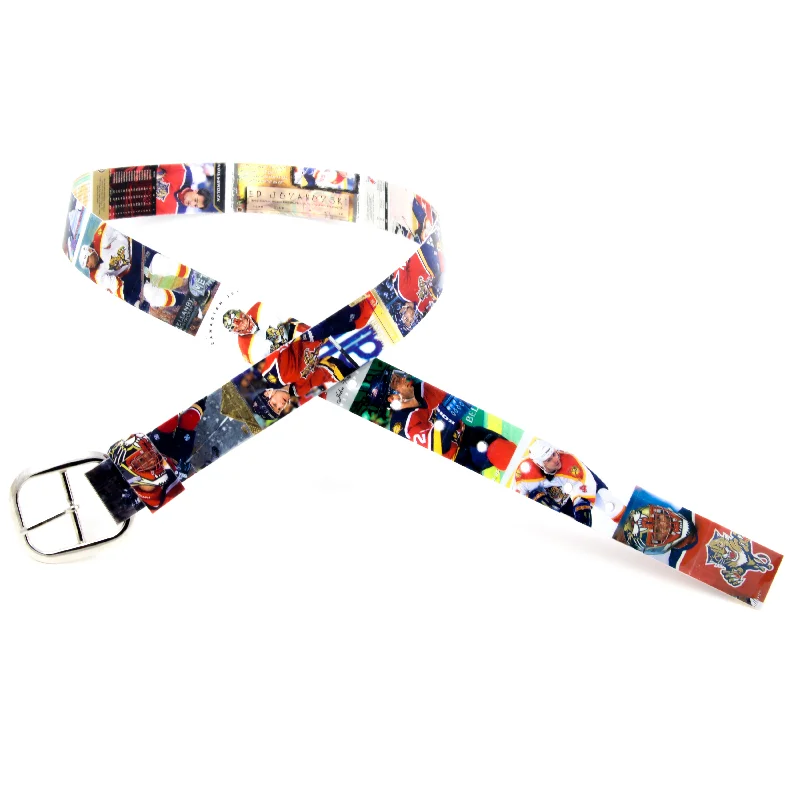 Florida Panthers Hockey Card Belt