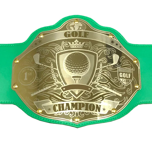 Golf Championship Belt - Custom Text