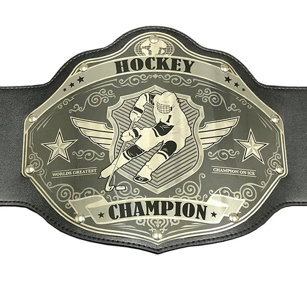 Hockey Championship Belt - Custom Text