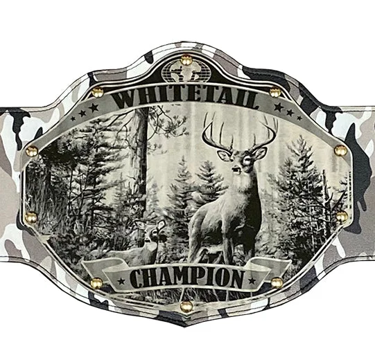 Hunting Championship Belt - Select Animal - Custom Text