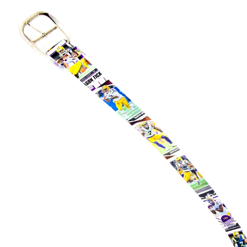 Louisiana State University Football Card Belt #3