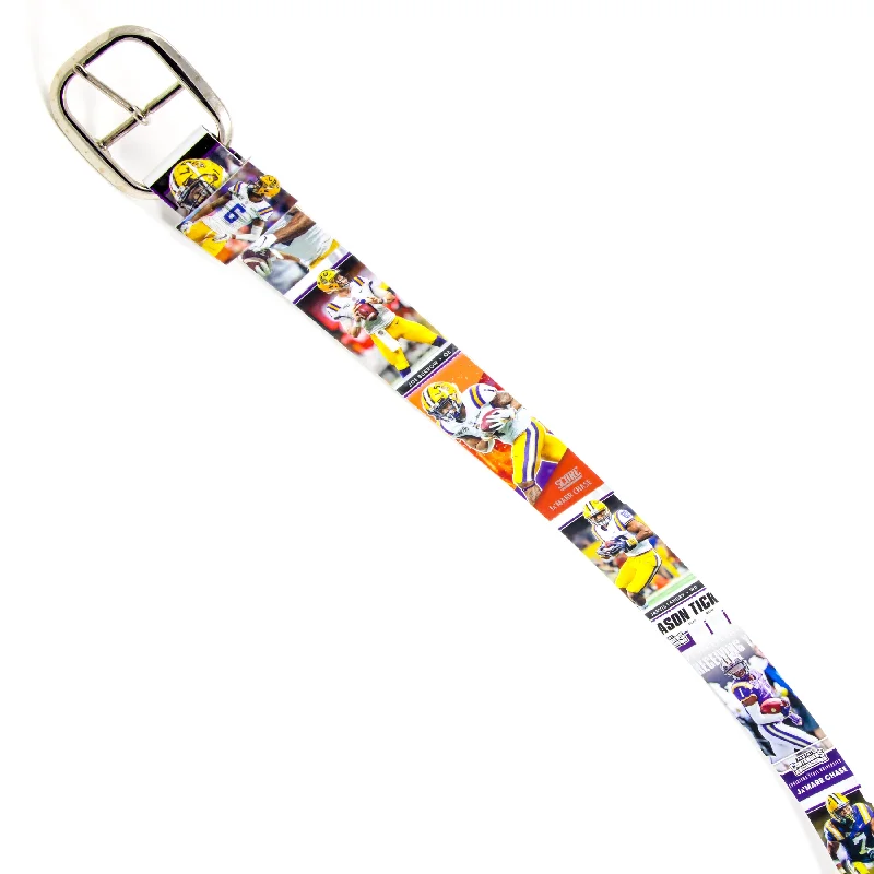 Louisiana State University Football Card Belt #5