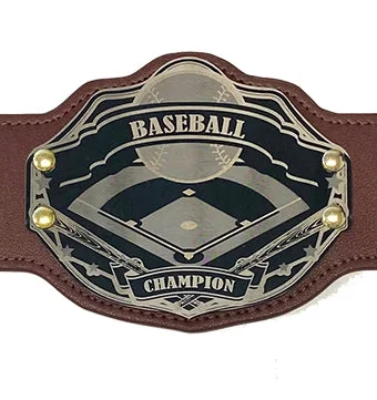 Mini Baseball Championship Belt - Custom Text