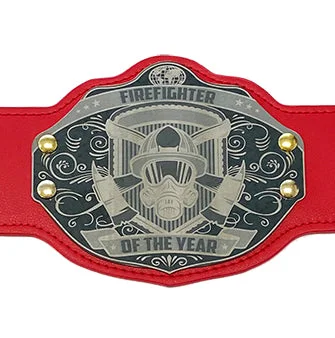 Mini Firefighter Championship Belt - Custom Text