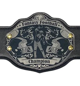 Mini Football Championship Belt - Custom Text