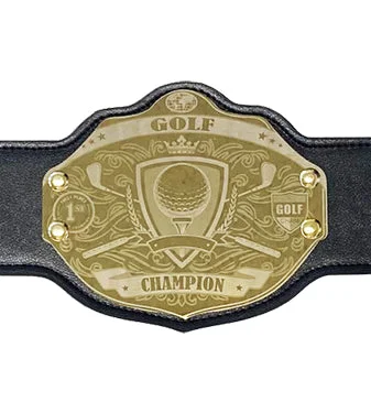 Mini Golf Championship Belt - Custom Text