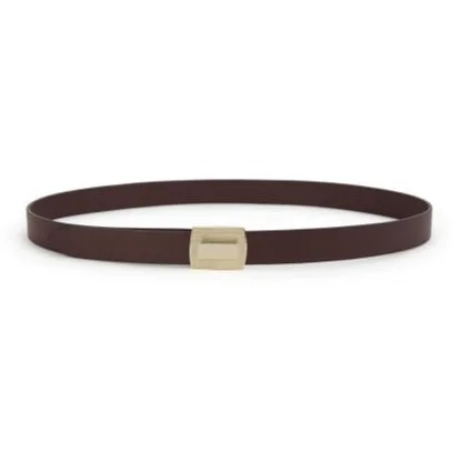 Narrow Nappa Calf Belt