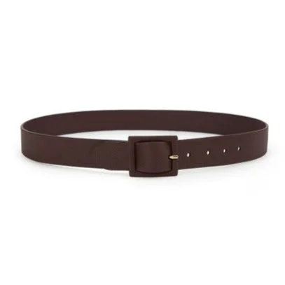 Narrow Soft Grain Leather Belt