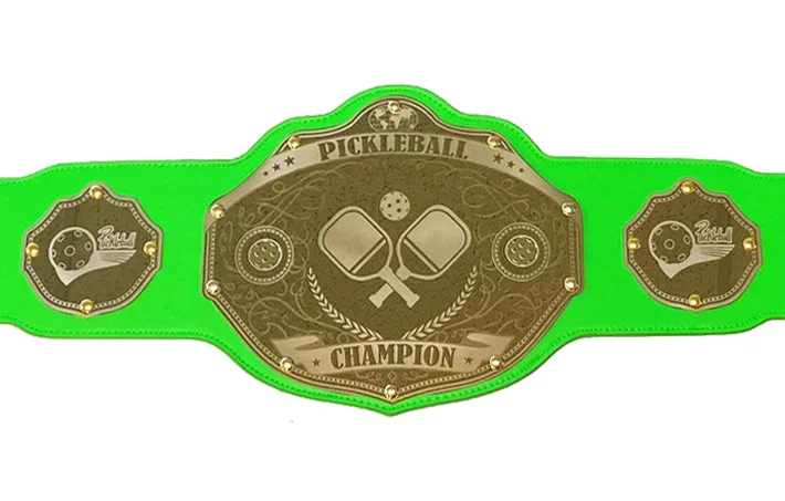 Pickleball Championship Belt - Custom Text