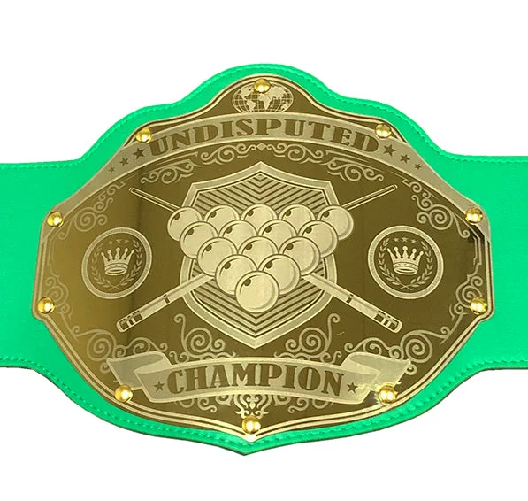 Pool/Billiards Championship Belt - Custom Text