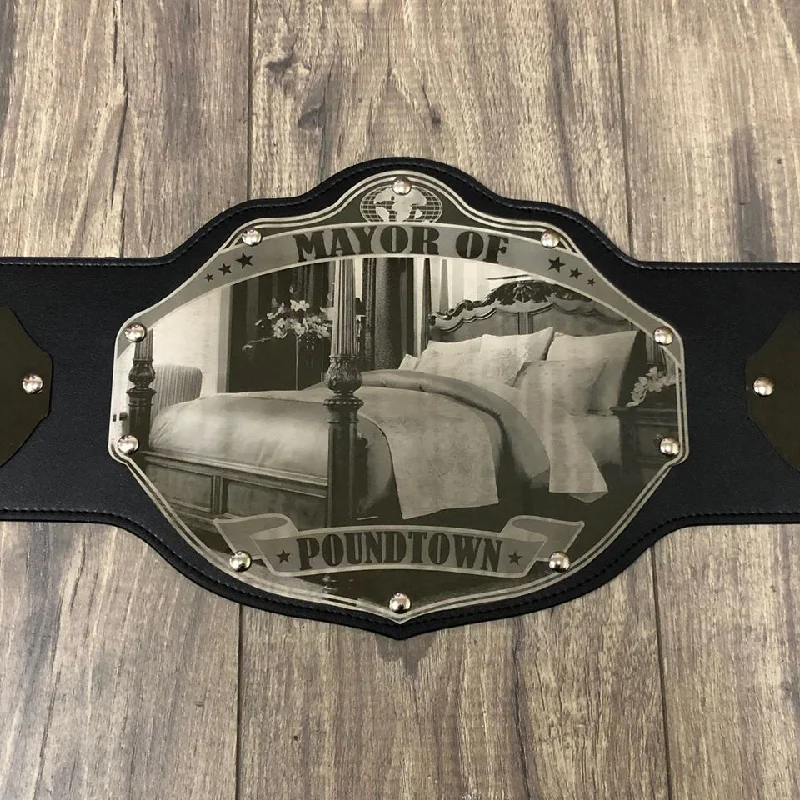 Poundtown Championship Belt - Custom Text