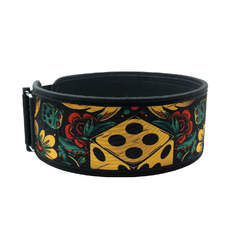 Press Your Luck 4" Weightlifting Belt