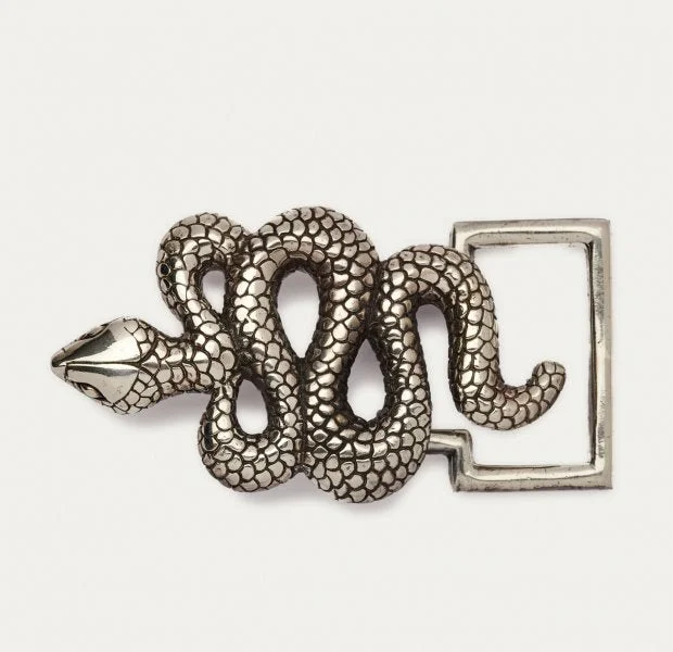 Snake Buckle Silver