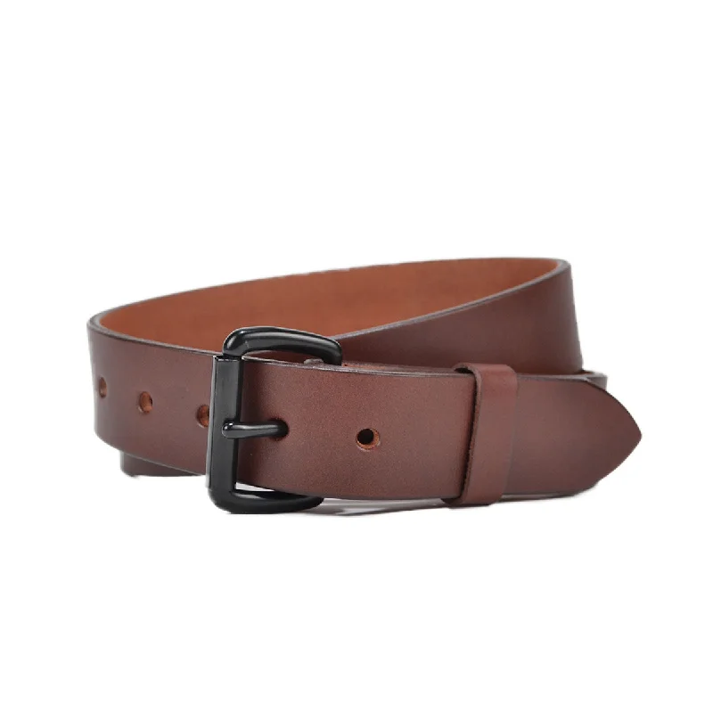 STANDARD BELT - COGNAC / BLACK