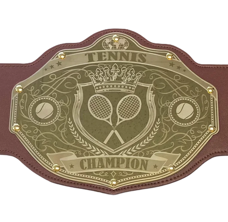 Tennis Championship Belt - Custom Text