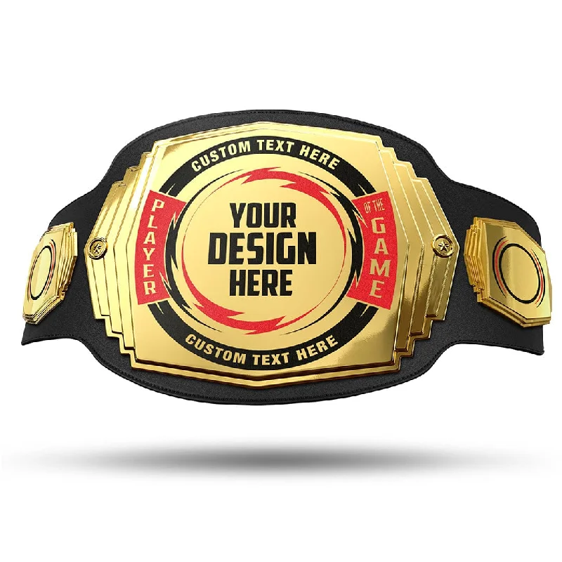 Ultimate Player of the Game 6lb Custom Championship Belt