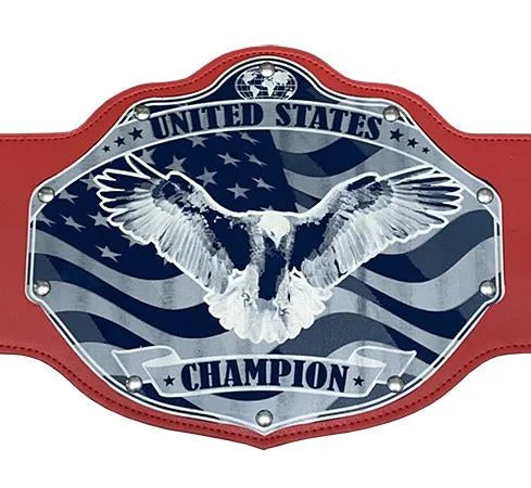 United States Eagle Championship Belt - Custom Text