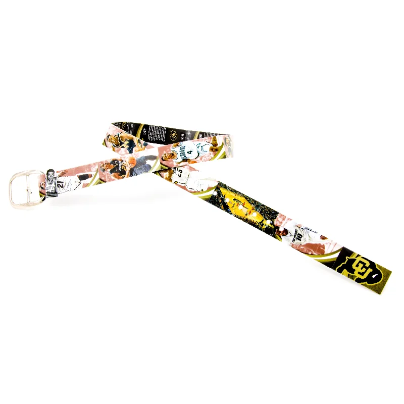 University of Colorado Basketball Card Belt