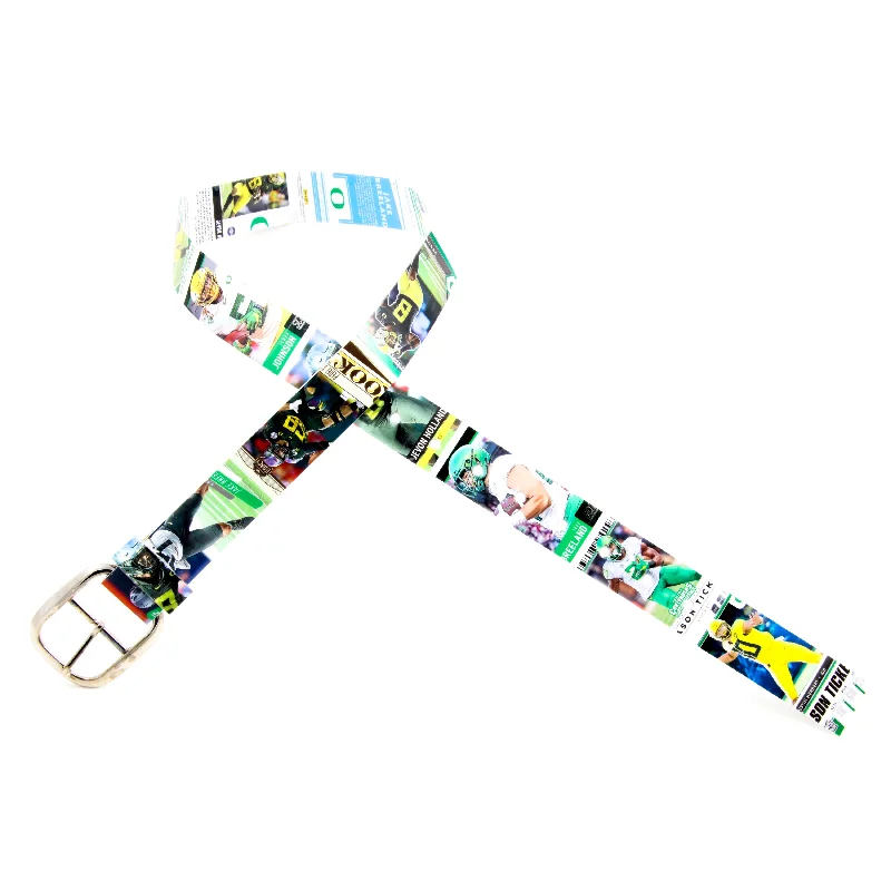 University of Oregon Football Card Belt