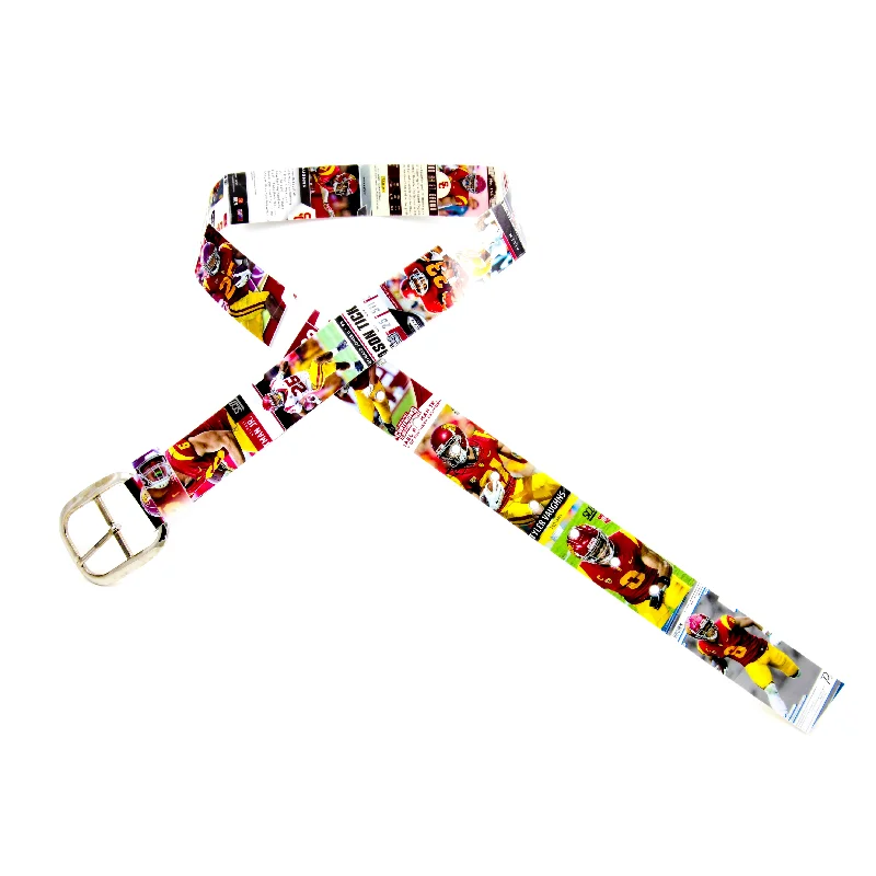 University of Southern California Football Card Belt