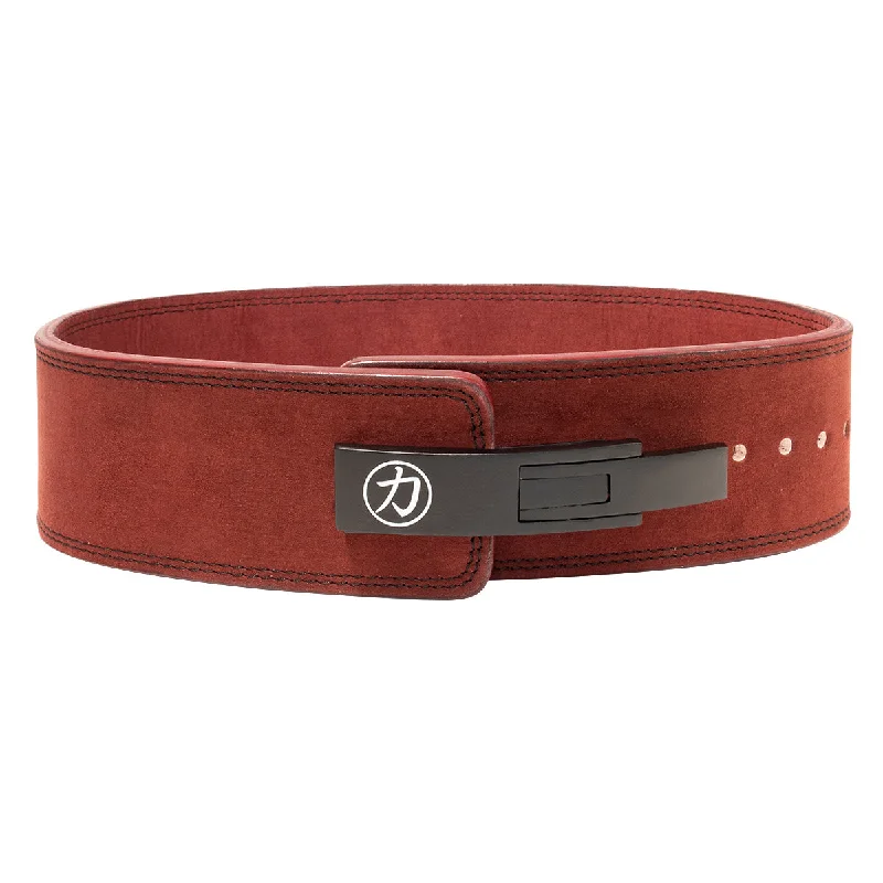 Wine-Red Lever Belt, 10mm - IPF Approved