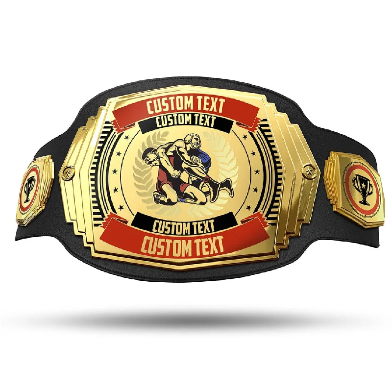 Wrestling 6lb Customizable Championship Belt