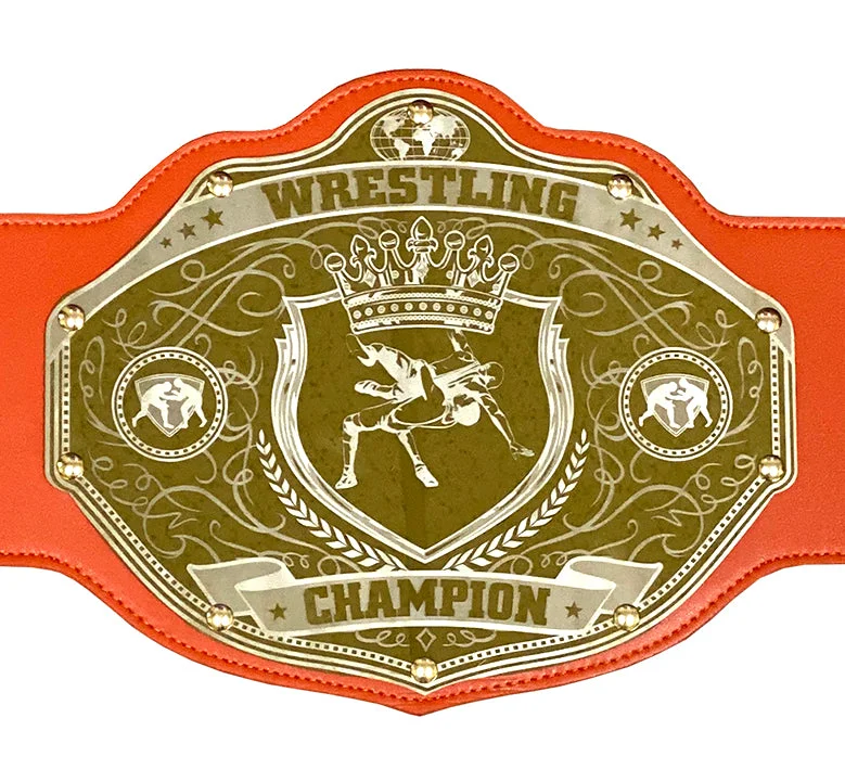 Wrestling Championship Belt - Custom Text